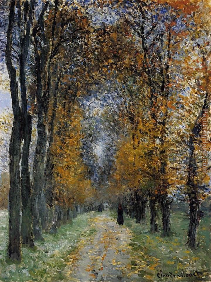 The Avenue painting - Claude Monet The Avenue art painting